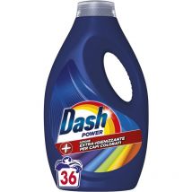 Detersivo liquido power colorati 36 lavaggi azione igienizzante - Dash