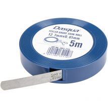 Dasqua 1803-4111 Rondelle à jauge d'épaisseur en acier allié Longueur: 5 m Epaisseur : 0,02 mm R680592