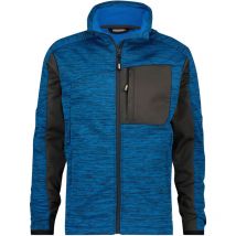 Dassy - Convex Midlayer-Jacke azurblau/anthrazitgrau xl 290g