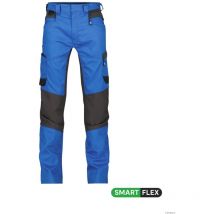 Helix Arbeitshose azurblau/anthrazitgrau 52 245g