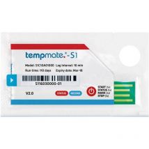 S1C10A01000 S1C10A01000 Data logger temperatura Misura: Temperatura -30 fino a +70 °c Funzione pdf, Datalogger - Tempmate