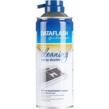 Dataflash - Bombe dépoussiérante à gaz comprimé, inflammable, 400 ml (DF1270)