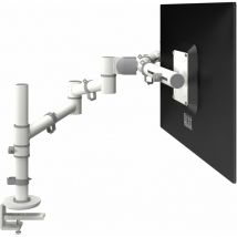 Dataflex - support à pincer / percer 2 écrans 15-24'' (48.130)