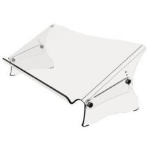 Konzepthalter Addit ErgoDoc din A3 höhenverstellbar mit Neigungsverstellung ohne verstellbaren Zeilenzeiger Acryl transparent