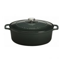 Daubière in ghisa smaltata 33cm larice - puc 473373 Chasseur