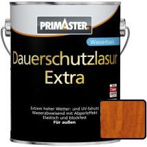 Dauerschutzlasur Extra Teak 2,5L Holzlasur Außen Holzschutz - Primaster