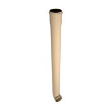 Dauphin coude diamètre 80, L.1m, plastique