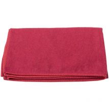 31021940 Sylt - Coperta a Tinta Unita con Cucitura Decorativa, 140 x 200 cm - David Fussenegger