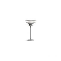 DaVinci ii Lampada da tavolo moderna 30 cm grigio ossido, cavo di accensione 1x G9