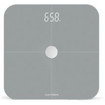 Dayron - Báscula de Baño Inteligente Health, 12 Indicadores Salud, App, Android e ios, 8 Perfiles Usuario, Auto Apagado, Indicador Batería, Pantalla