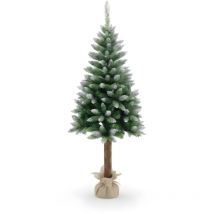 Dayron Grüner Weihnachtsbaum Mit Verschneiten Alpen, 150 X 70 Cm