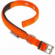 Ferplast - daytona c Collier en nylon avec rembourrage doux - de différentes couleurs et tailles. Variante C15/35 - Misure: a: 27-35 cm b: 15 mm