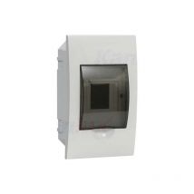 Kanlux - Tableau Électrique encastrable Blanc / gris 4P Modules