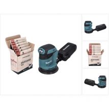 Dbo 180 z Levigatrice orbitale a batteria 125 mm 18V + Toolbrothers turtle Set di dischi abrasivi - senza batteria, senza caricabatterie