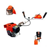 Débroussailleuse Sakawa avec moteur Kawasaki Guidon Fixe 28mm 53cc + Casque Forestier
