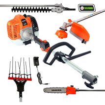 Sakawa - Débroussailleuse multifonctions Accessoires Démarrage électrique 52,7cc