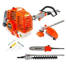 Sakawa - Débroussailleuse semi-professionnelle multi-accessoires 52,7 cc