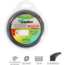Papillon - Fil Nylon/Aluminium Carré Professionnel ø 3,5 mm. Rouler 10 mètres