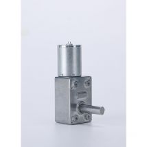 Dc 12V Moteur Électrique de Réduction Réversible à Couple Élevé Boîte de Vitesses Motoréducteur à Engrenage à Vis sans Fin 23RPM