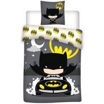 Aymax - dc Batman Bio-Bettwäsche 140x200 cm Hochwertig, weich & hautfreundlich