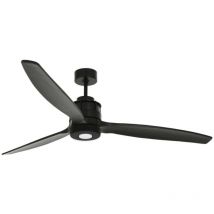 DC Ceiling Fan Airfusion Akmani Black with LED