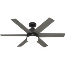 DC Ceiling Fan Arete Black with Lights & Remote