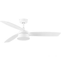 Lucci Air - dc Ceiling Fan Bronx White with led & Remote