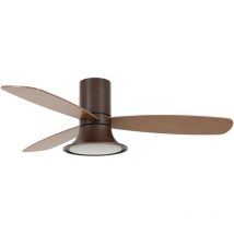 Beacon - dc Ceiling Fan Flusso Bronze with led and Remote