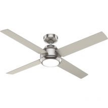 Dc Ceiling Fan Greta Nickel with led Light & Remote