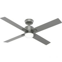 Dc Ceiling Fan Mila Silver with led Light & Remote