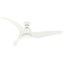 Dc Ceiling Fan Stingray White with led & Remote