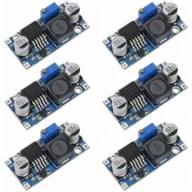 Dc-dc Buck Converter LM2596 Buck Converter 3.2-40V to 1.25-35V Adjustable Power Supply Module 6 Pieces
