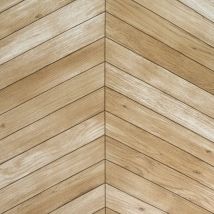 Fablon - DC-Fix Chevron Natural Self Adhesive Wood Plank Vinyl Sticky Film 2m x 67.5cm