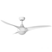 Lüfter Dc Canea 24w White 3 Flügel 6 Geschwindigkeiten 134d 3000-4500-6000k W/quake, Memory & Timer 2424lm - Fabrilamp