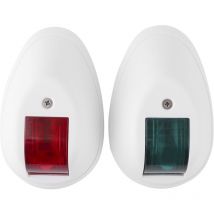 Jeffergarden DC12V-24V 3W led Lampe de signalisation de feu de navigation IP66 étanche pour bateau marin YachtWhite