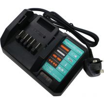 Powerwings - DC18WA (195423-6) Charger Compatible with Makita G-series 14.4V & 18V li-ion BL1813G BL1811G BL1413G BL1415G BL1440G 196375-4 BL1815G