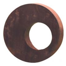 Déco jardin bulle métal rouillé - Rouille 40 cm