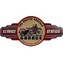 Déco métallique Garage 60 cm