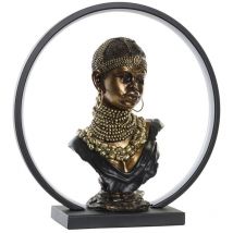 Décoration Lumineuse Résine 35,5X11X36 Africane