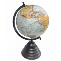 Signes Grimalt - Décoration du monde du monde Globe mondial Globos Mundo Negro 20x22x33cm 22984