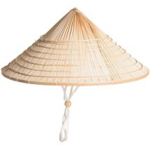 Chapeau de décoration en feuilles de Palmier