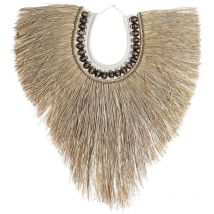 Décoration murale Dkd Home Decor Jute ethnique naturel (62 x 3 x 65 cm)