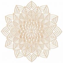 Décoration murale en bois Mandala