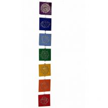 Décoration murale Les Chakras en bois