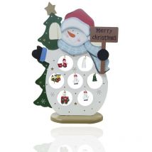 Décorations de Noël bonhomme de neige 11 accessoires montables 743573