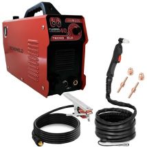 Tecnoweld - Poste à découpage Plasma Inverter 40A igbt Découpeuse plasma 2 à 10mm Torche + Pince + Manomètre intégré