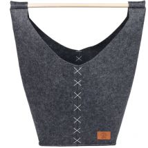 Grotte pour félines Indy 31x31x60 cm Gris D&d