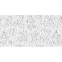 Papier peint panoramique gris & blanc effet papier froissé Tapisserie panoramique chambre blanche & grise Shabby Chic Papier peint panoramique 3D