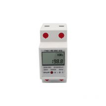 DDM15SC Einphasiger Multifunktions-Energiezähler mit LCD-Display, 220 V/50 Hz, 5–80 a