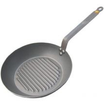 Sartén grill De Buyer Mineral b Element 32 cm sartén de hierro acanalada